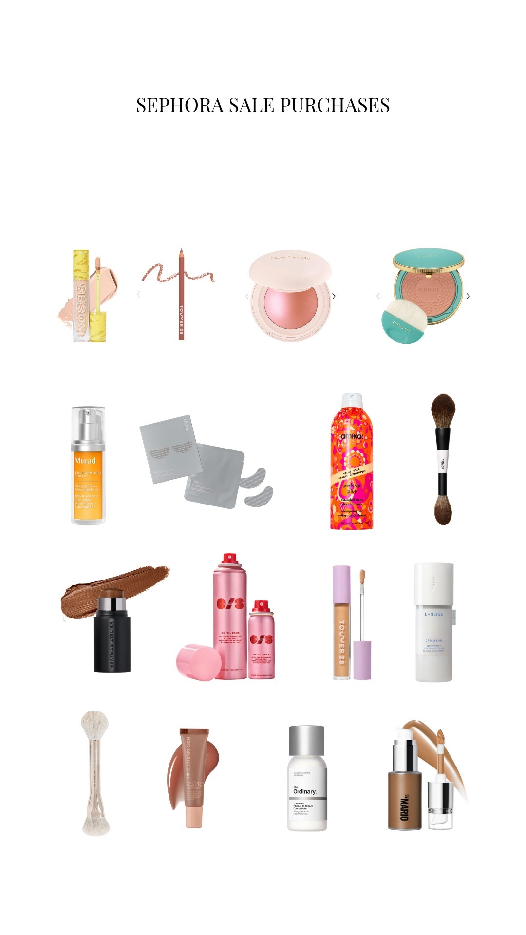 sephora sale purchases! #sephora #sephorasale