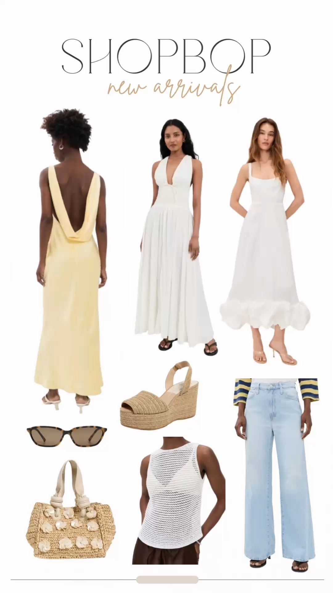 new arrivals at SHOPBOP perfect for spring and summer
.
.
.

resort vacation outfit. spring dress. spring outfit. summer aesthetic. summer vibes. summer looks. vacation outfits. beach outfit. 

#LTKSeasonal #LTKsummer #LTKspring  #LTKstyletip
