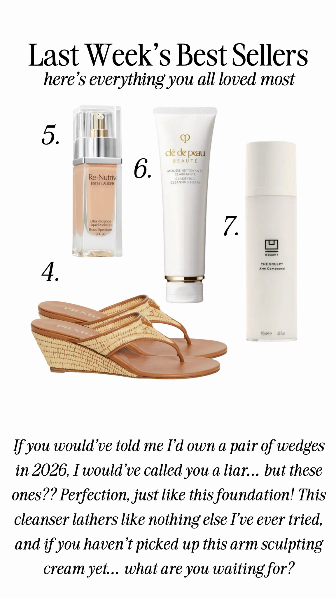 last week’s best sellers!!

best selling beauty, summer fashion, mature skin, everyday must haves

#LTKBeauty