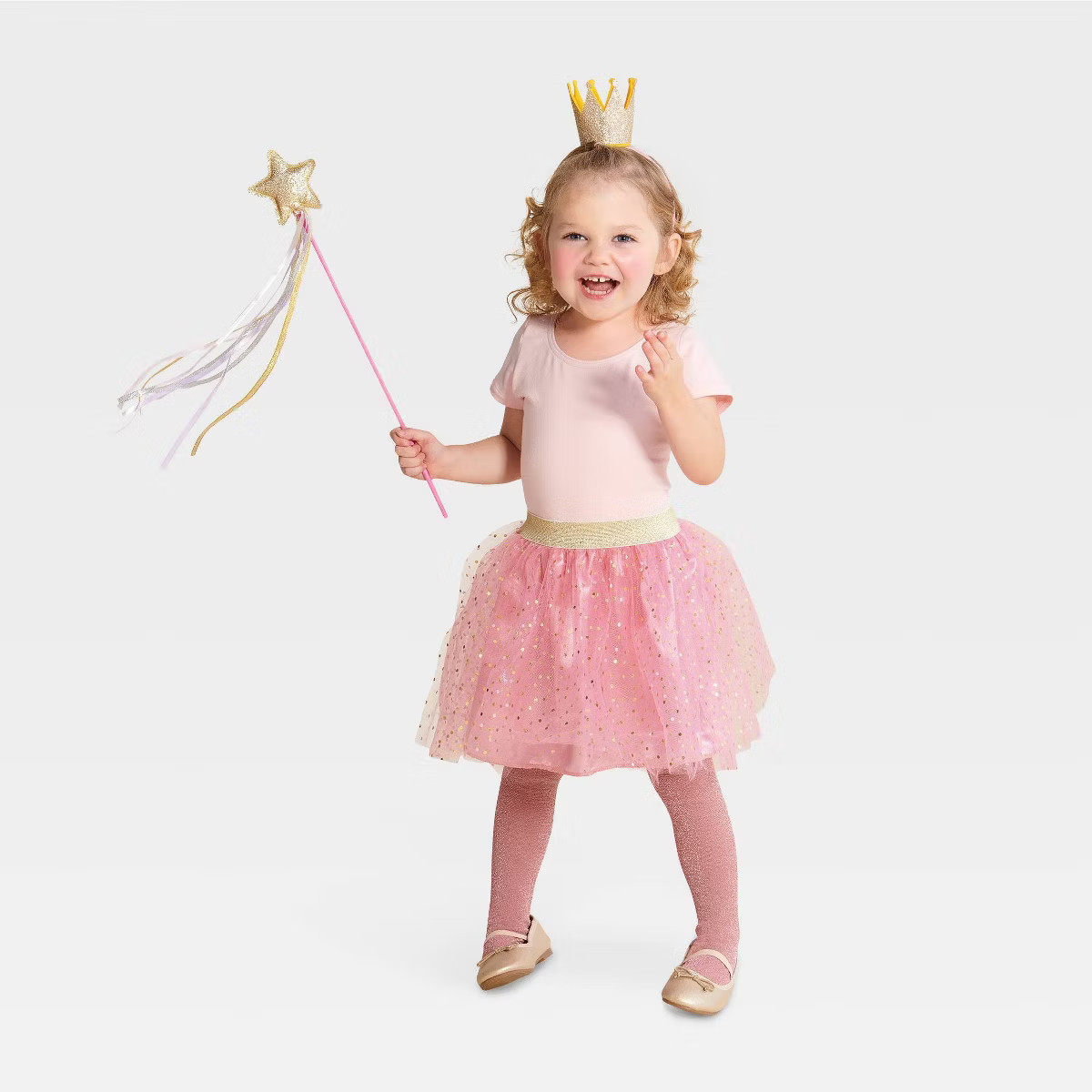 Toddler Princess Halloween Costume Accessory Set - Hyde & EEK! Boutique™: Glitter Crown, Sequin... | Target