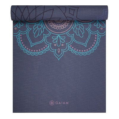 Gaiam Reversible Yoga Mat - Purple Illusion (6mm) | Target