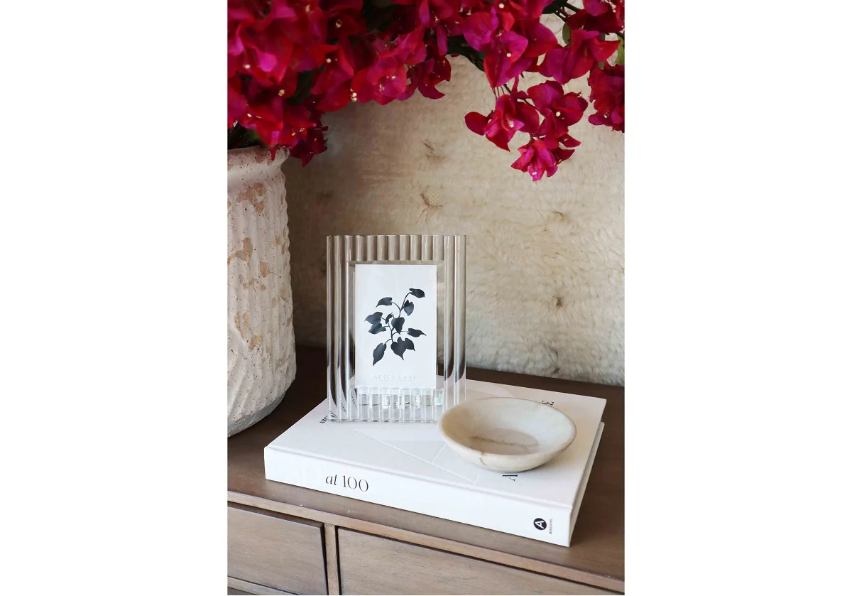 RIBBED CRYSTAL FRAME | Alice Lane Home Collection