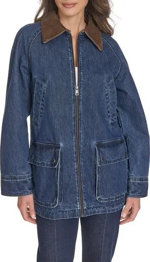 levi's Four Pocket Barn Jacket in Olive Night at Nordstrom, Size Large | Nordstrom