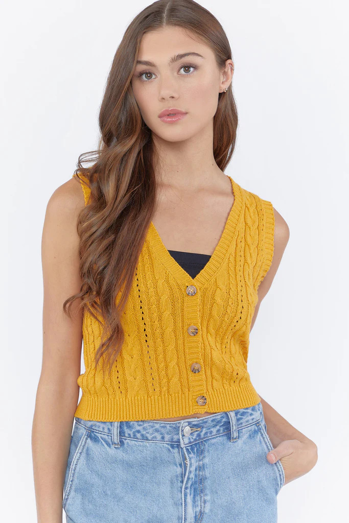 Cable Knit Sweater Vest
– Forever 21 | Forever 21 CA