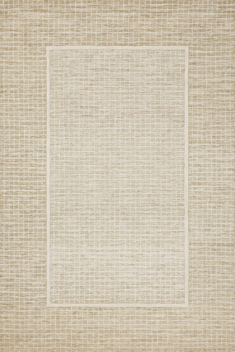 Loloi Chris Loves Julia Briggs Collection, Wheat & Ivory, 8'-6" x 11'-6" Area Rug – Minimal Gri... | Amazon (US)