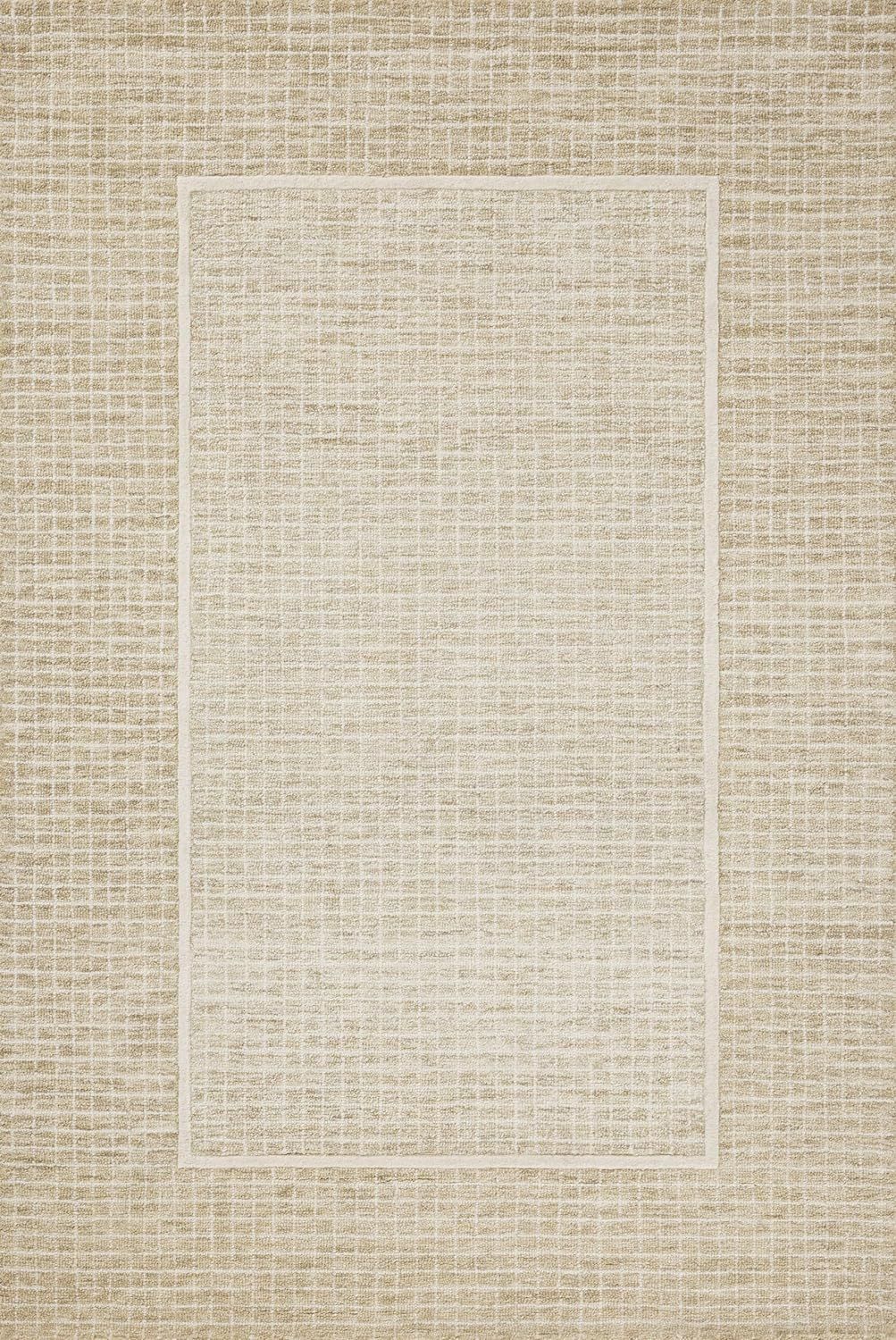 Loloi Chris Loves Julia Briggs Collection BRG-01 Wheat/Ivory 3'-6" x 5'-6" Accent Rug | Amazon (US)