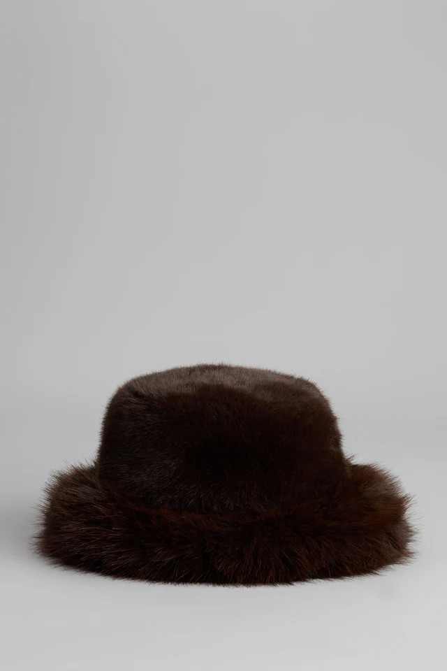 Winter Crush Faux Fur Bucket Hat | Windsor Stores