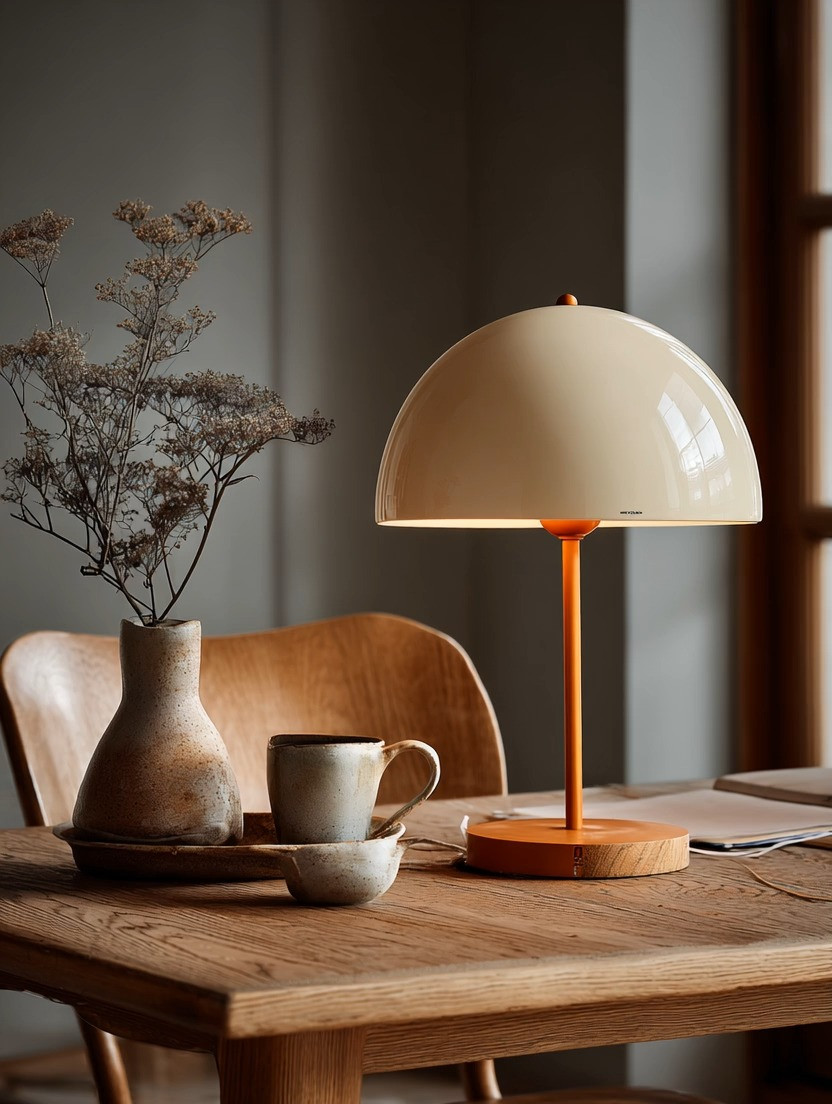 One lamp. One detail. One instant upgrade.

Modern homes are no longer about choosing between traditional and contemporary.

They're about blending both beautifully.

A warm natural wood table. Handmade ceramics. Organic textures. And then... a sleek dome-style table lamp that instantly brings the entire space into the present.

That's why dome lamps are becoming one of the defining design pieces of modern interiors.

Their sculptural silhouette feels clean and architectural, while their soft glow creates warmth and comfort. They work beautifully on office desks, console tables, bedside tables, dining room buffets, and reading corners.

At Elegant & Driven, we love pieces that are both functional and beautiful.

A dome lamp doesn't just provide light.

It becomes part of the design.

Whether you prefer white, black, brass, or gold, this simple shape has the power to make a room feel more polished, intentional, and current without changing anything else.

Sometimes modern design isn't about buying more.

It's about choosing one statement piece that quietly elevates everything around it.

✨ Old-world warmth. Modern elegance. Timeless simplicity.

#TableLamp #ModernHomeDecor #DomeLamp #InteriorDesign #OrganicModern #HomeStyling #ModernDecor #DesignerHome #LightingDesign #ElegantAndDriven 

 #LTKHome