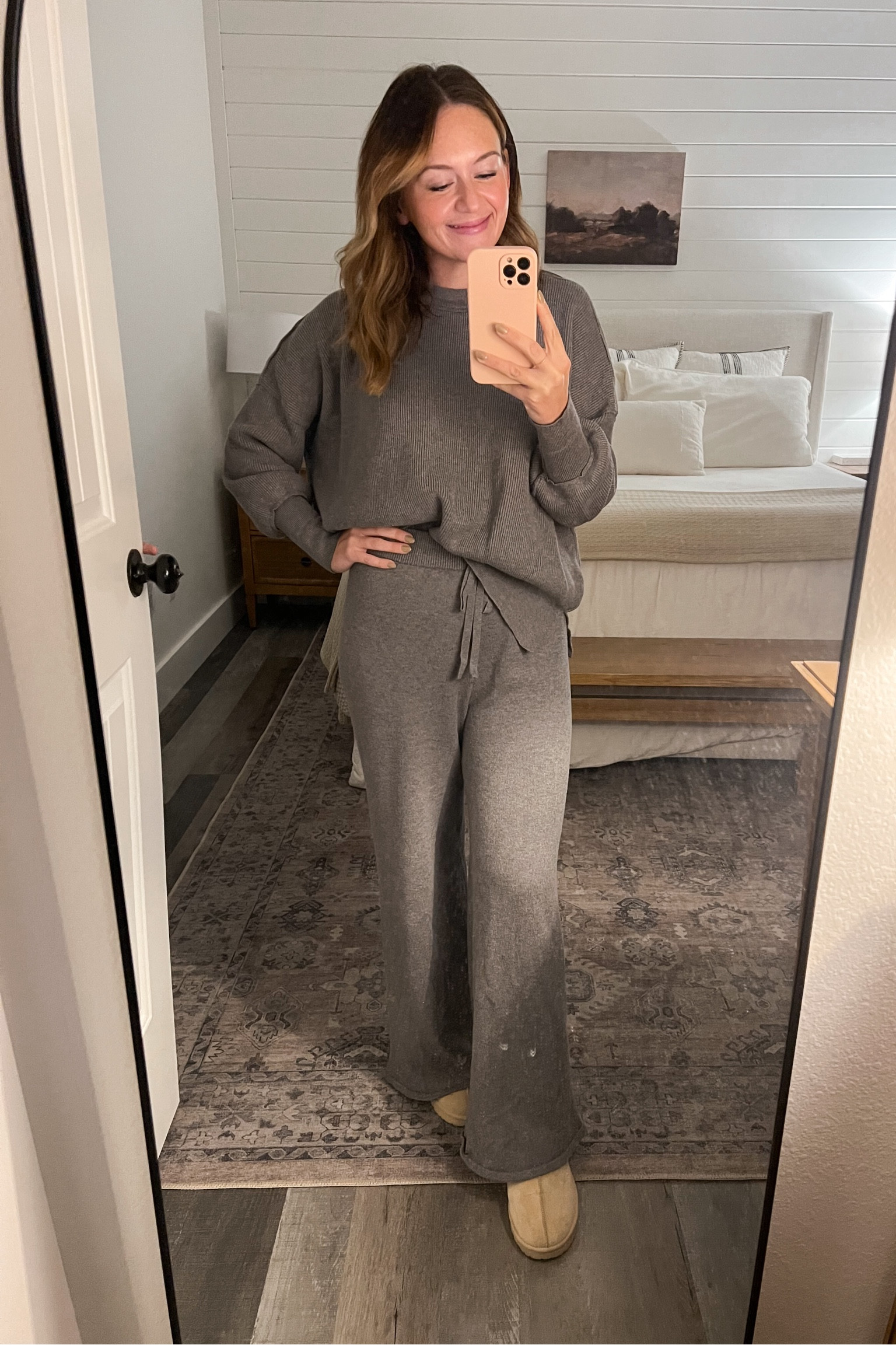 Me, my cozy lounge set and dirty mirror are back at it just in time for the holidays. 🌲 I live in the set once the temps drop! And it’s the lowest price I’ve ever seen right now  

#LTKSeasonal #LTKStyleTip #LTKFindsUnder50