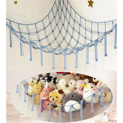 Stuffed Animal Storage Hammock Large Baby Blue | Target