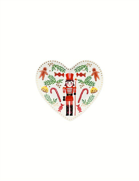 David Jones Nutcracker New Bone China Heart Dish | David Jones | David Jones (Australia & New Zealand)