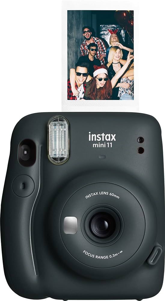 Fujifilm Instax Mini 11 Instant Camera - Charcoal Grey | Amazon (US)