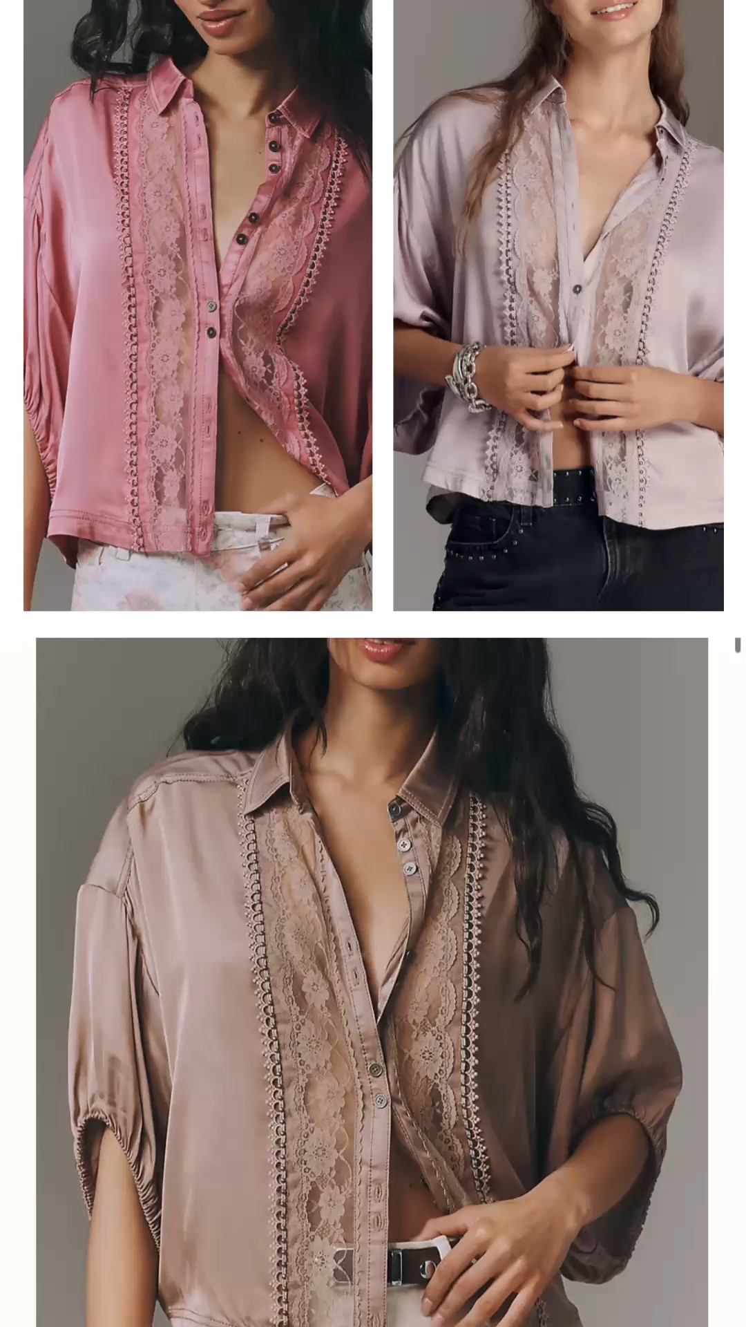 This lace blouse in so many colors! 
Spring blouse 

#LTKSeasonal