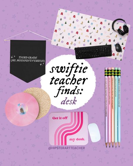 Swiftie teacher finds: desk accessories ✏️✨

Taylor swift, Taylor swift teacher, teacher desk, desk accessories 

#LTKfindsunder50 #LTKworkwear #LTKGiftGuide