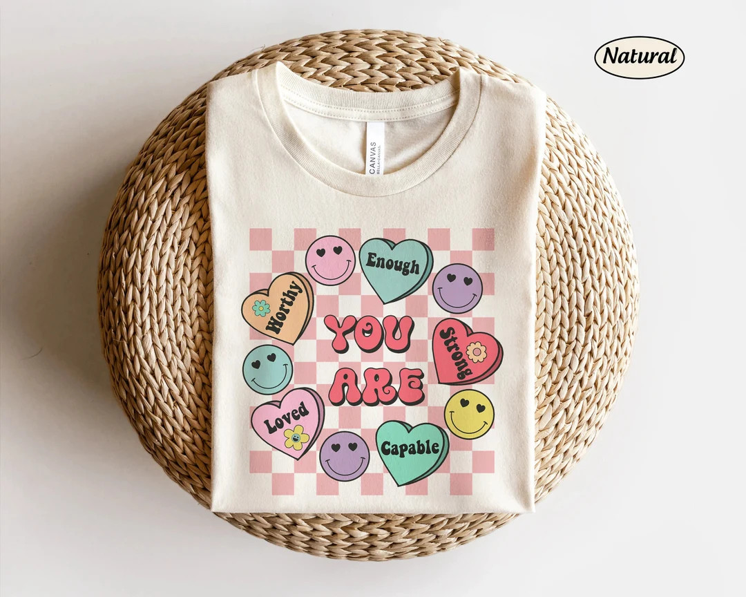 Retro Counselor Valentine Shirt, School Counselor, Mental Health Valentine Shirt, Counselor Valen... | Etsy (US)