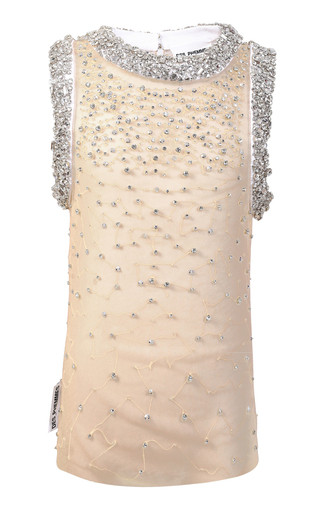 Embellished Tulle Tank Top | Moda Operandi (Global)