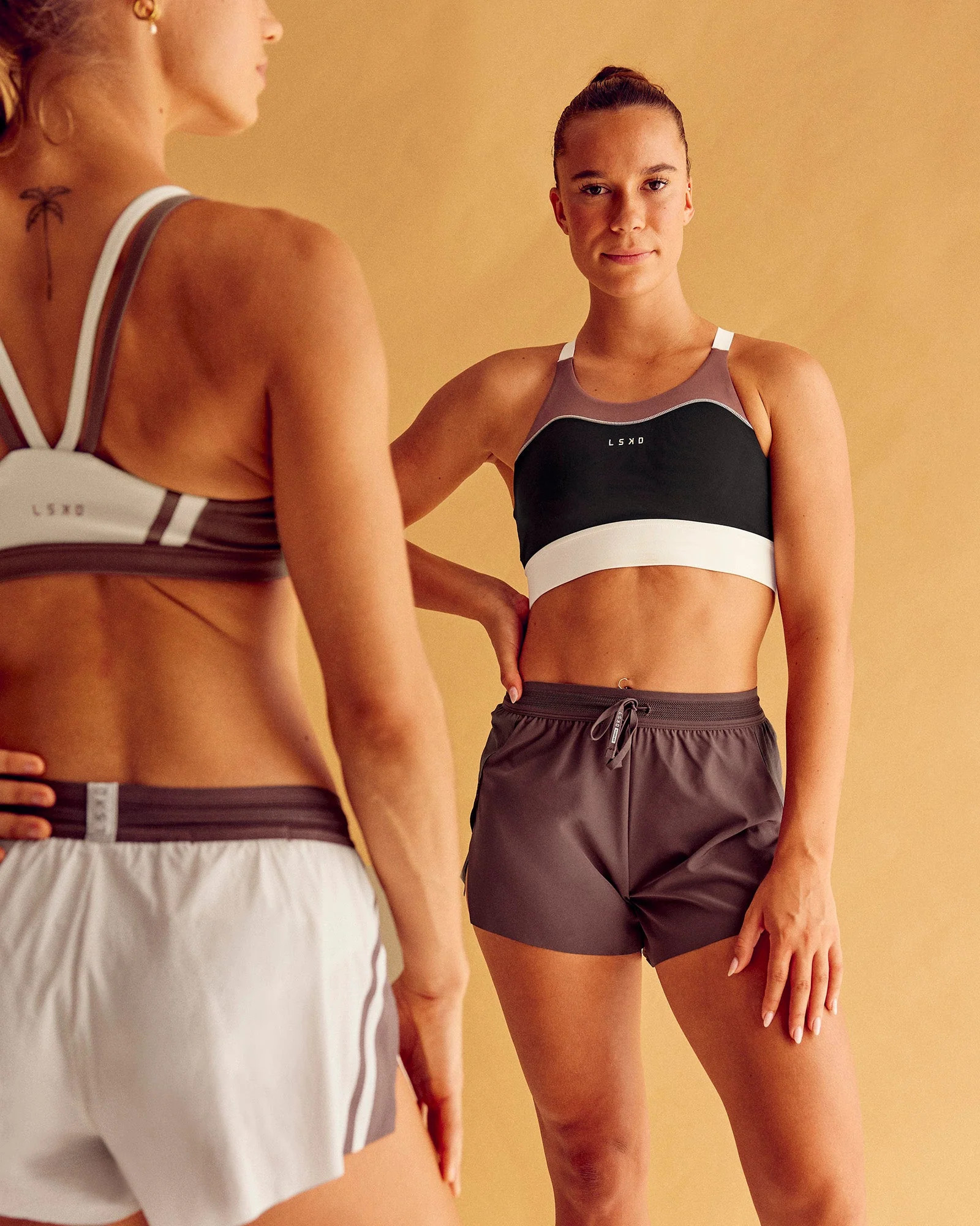Elevated Accelerate Sports Bra - Black-Multi | LSKD | LSKD