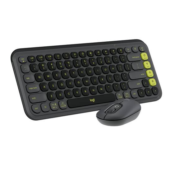 Logitech POP ICON COMBO Compact TKL Bluetooth Keyboard and Mouse Bundle with Programmable Quiet K... | Best Buy U.S.