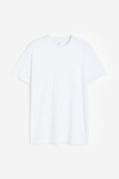 3-pack Regular Fit Crew-neck T-shirts | H&M (US + CA)