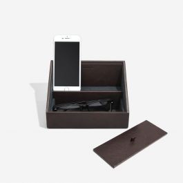 Brown Phone Valet | Stackers