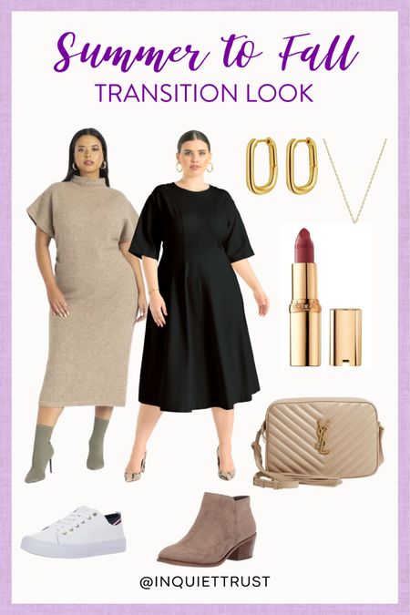 Transition effortlessly from summer to fall with these stylish dresses, white sneakers, boots and more!
#plussizefashion #fashionfinds #curvyoutfit #beautypick

#LTKbeauty #LTKstyletip #LTKplussize