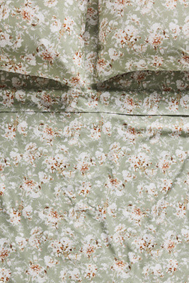 Organic Cotton Sateen Printed Sheet Set | Anthropologie (US)