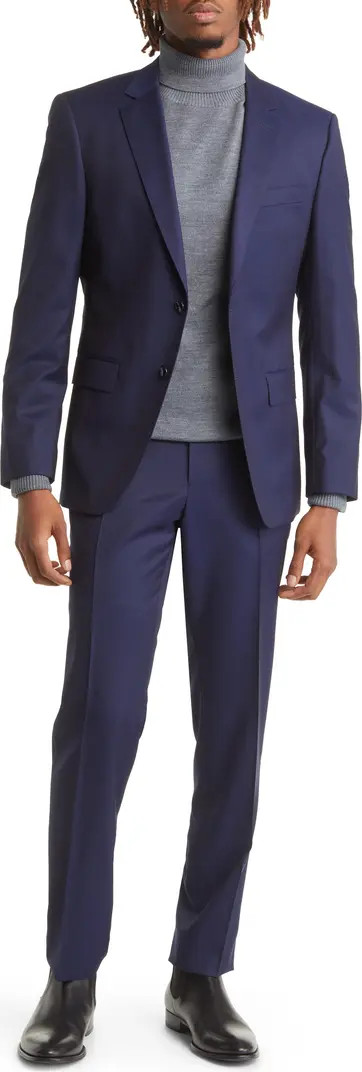 BOSS Huge Solid Wool Suit | Nordstrom | Nordstrom