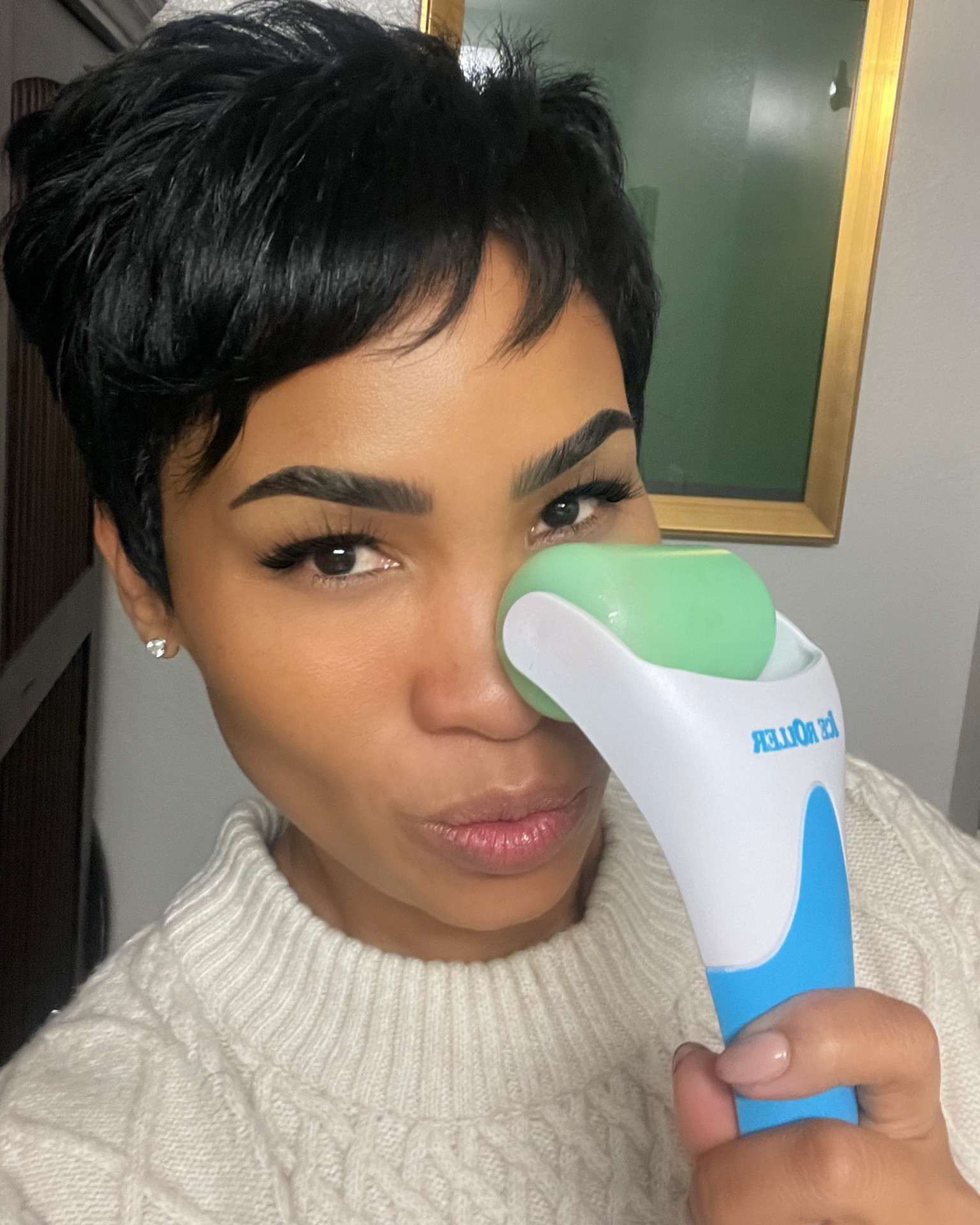 Great for puffy face, post medspa injections, hangovers you name it. It lives in your freezer and provides relief on the spot

#LTKGiftGuide #LTKunder50