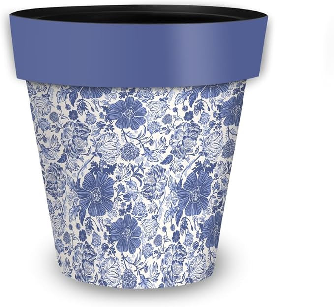 Briarwood Lane Blue and White Floral Small Planter | Amazon (US)