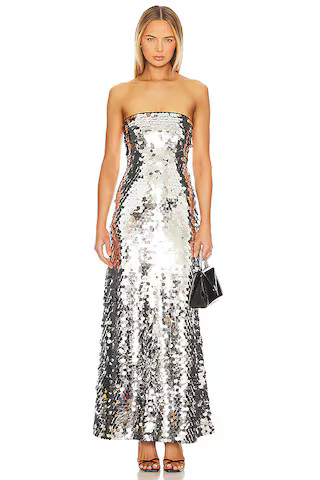 House of Harlow 1960 x REVOLVE Valentina Gown in Silver from Revolve.com | Revolve Clothing (Global)