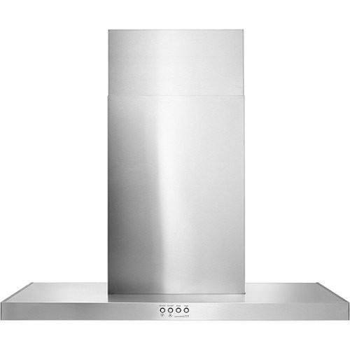 Whirlpool - 30"" Convertible Flat Range Hood - Stainless steel | Best Buy U.S.