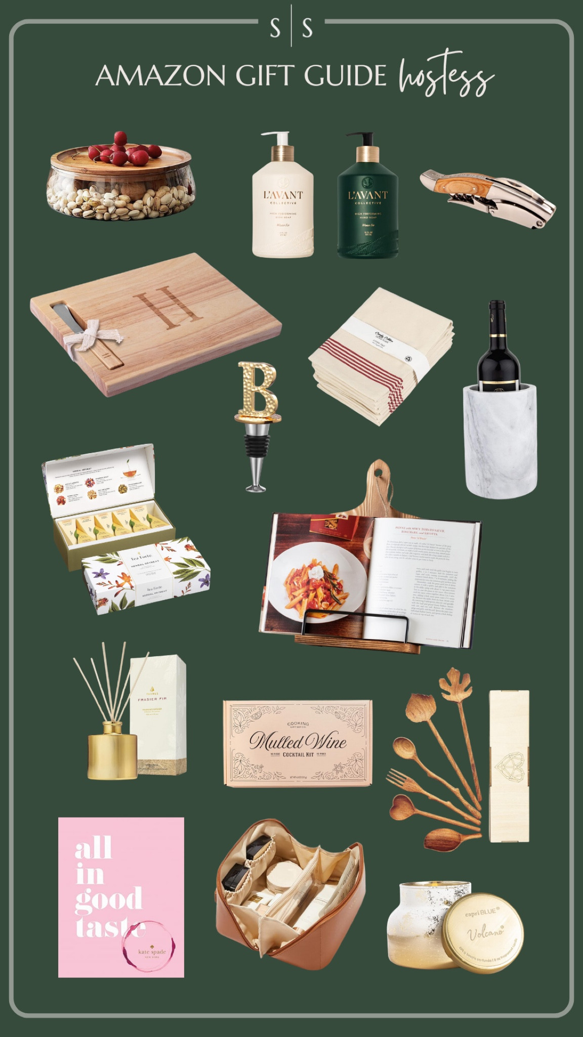 Amazon Holidy gift guide for Hostess 

#entertaininggifts #hostessgifts #holidaygiftguide #amazongifts 

#LTKFindsUnder50 #LTKGiftGuide #LTKFindsUnder100