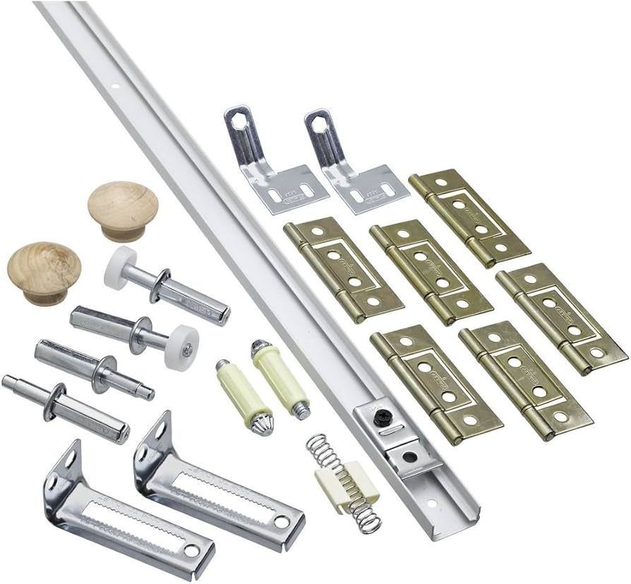 National Hardware, 60 inch, White N343-731 Folding Door Hardware Set | Amazon (US)