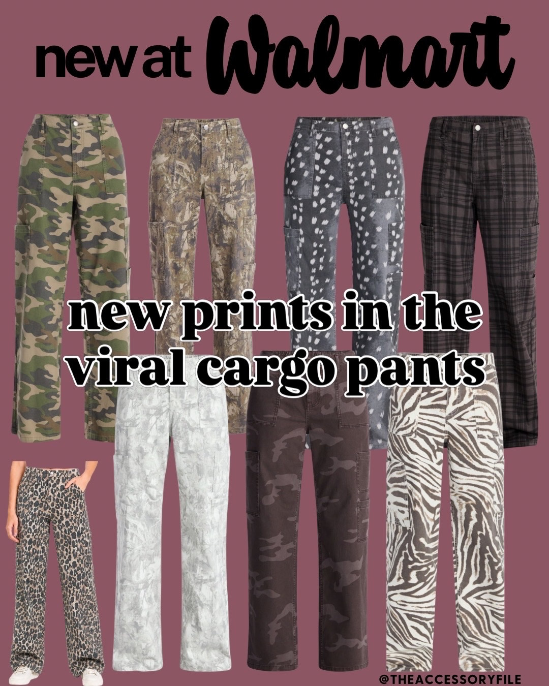 New prints in the viral cargo pants. These fit so well with no gapping in the back due to the elastic. I wear XS! 

@Walmart Walmart finds, Walmart fashion, Walmart style, Walmart deals, fall fashion, fall outfit

#LTKootd #LTKSeasonal