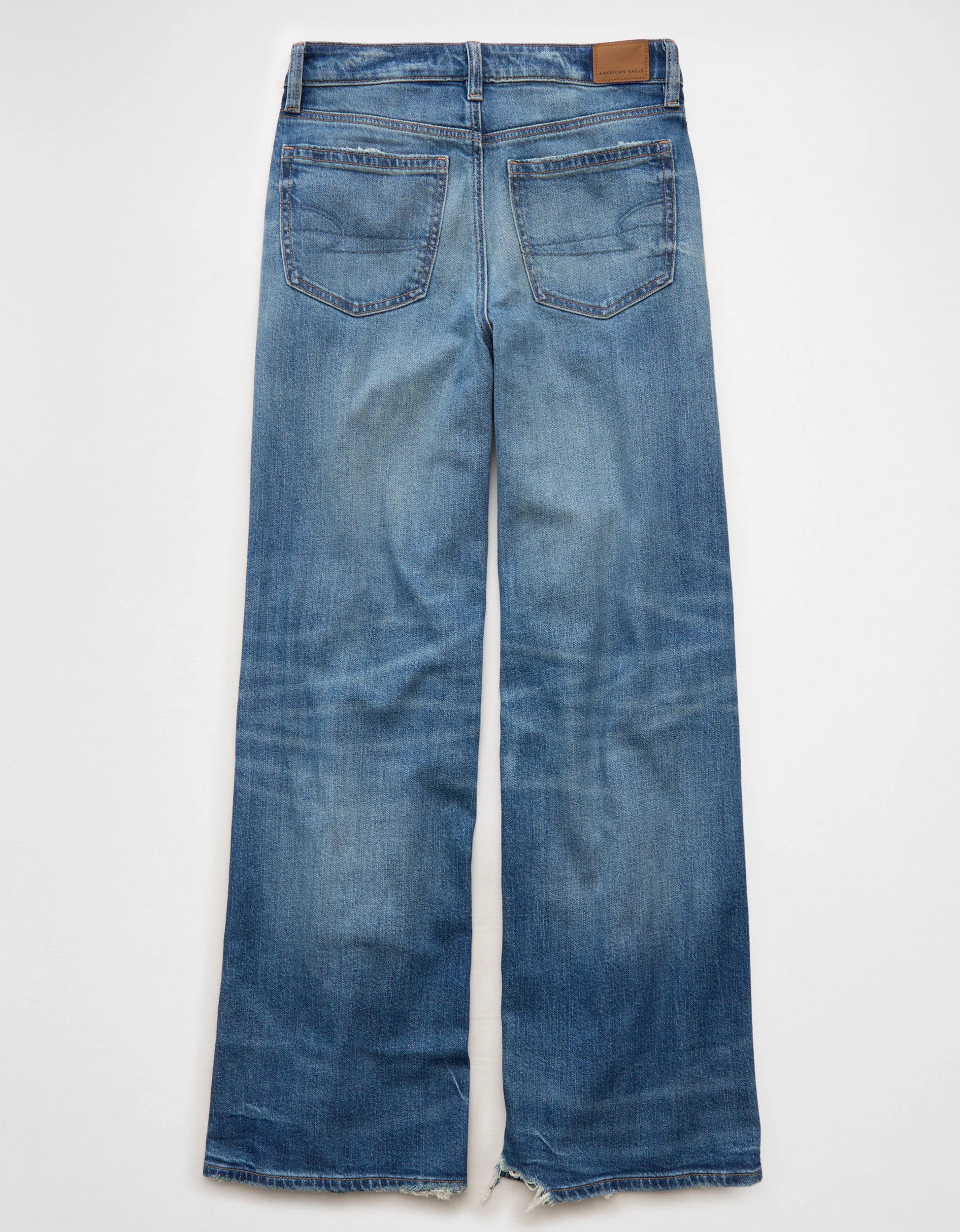 AE Super High-Waisted Baggy Wide-Leg Jean | American Eagle Outfitters (US & CA)