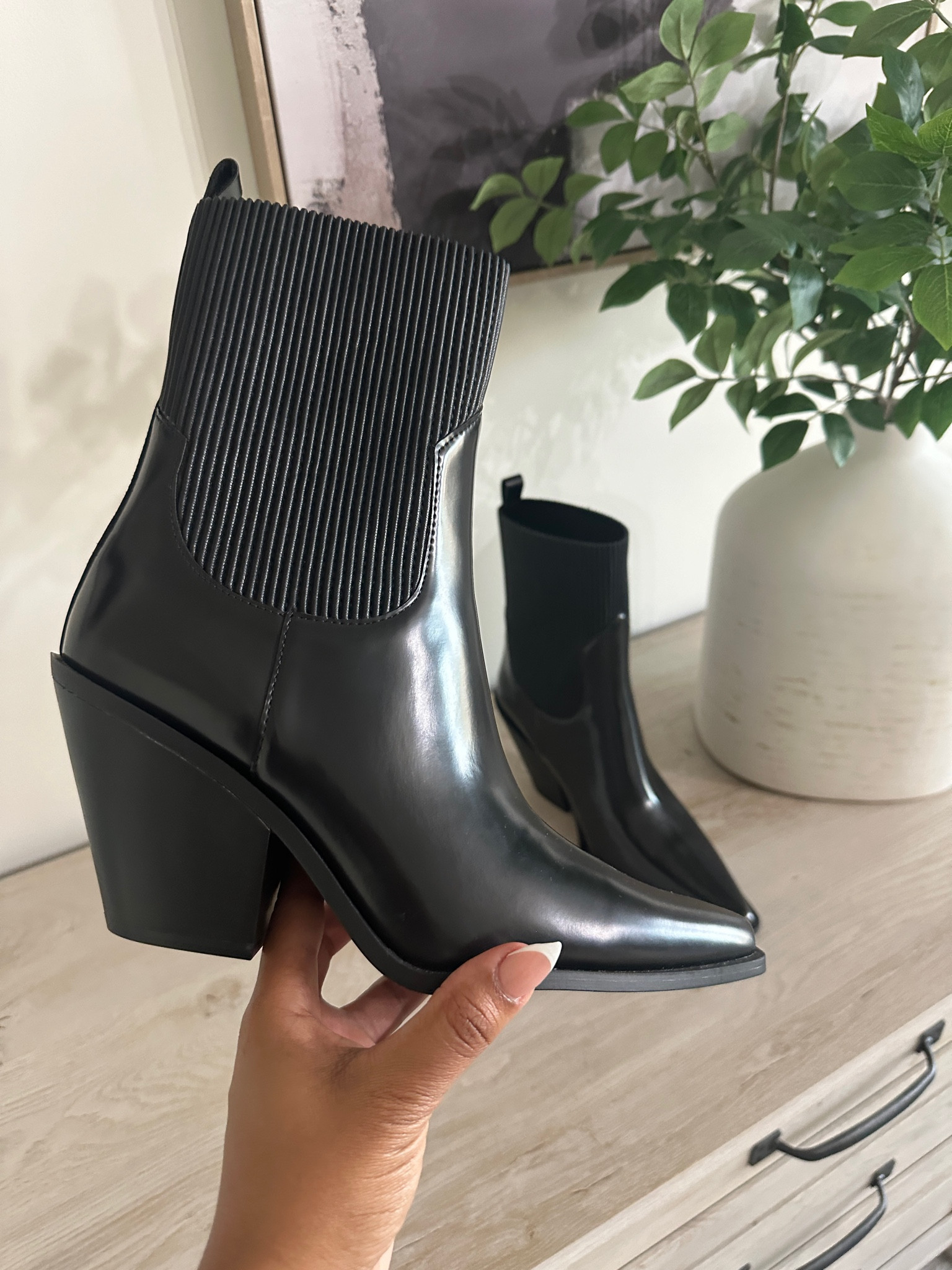 Found these cute boots at H&M 
True to size. 

#LTKFindsUnder100 #LTKShoeCrush #LTKMidsize