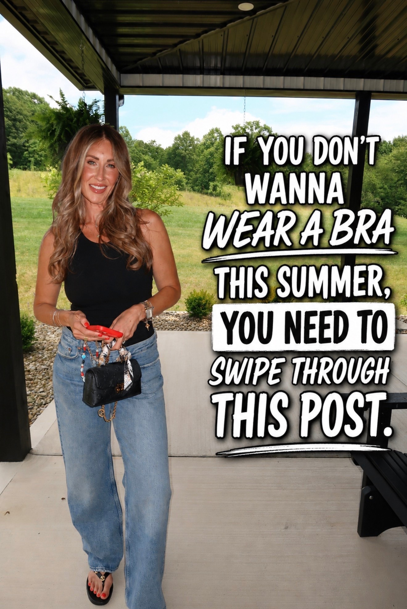 Five of my favorite bra free tops, you can wear this summer to feel comfortable and confident

#LTKootd #LTKOver40 #LTKSaleAlert