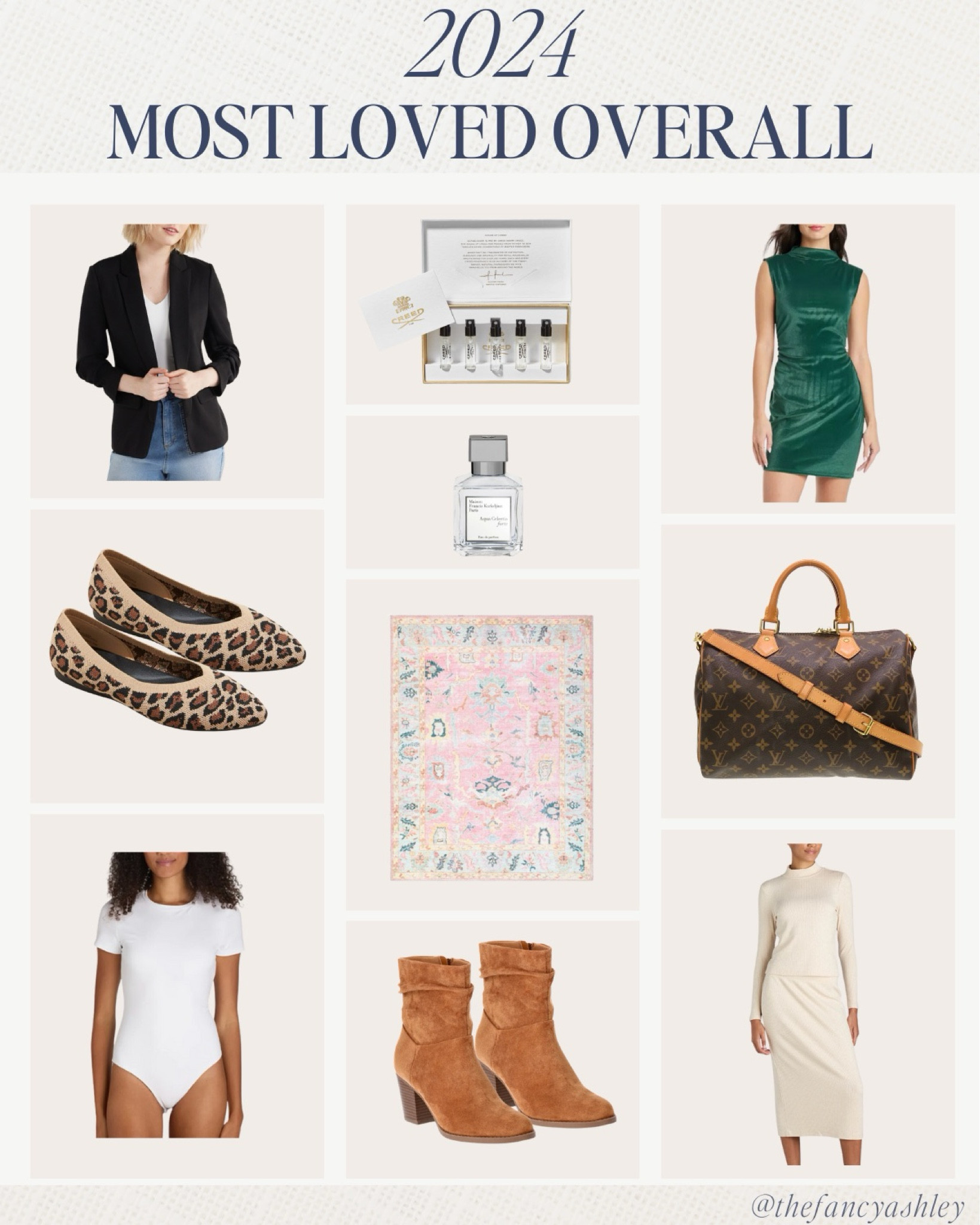 Rounded up your most loved of 2024! It’s got everything from the cutest closet staples to the BEST EVER boots and leopard flats. Obsessed with the pre-loved Louis Vuitton bag you can grab at Walmart. Add in the dreamiest perfume and a must-have men’s fragrance, and you’re set for Valentine’s Day gifting. 

#LTKWatchNow #LTKStyleTip