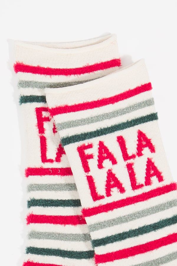 Falala Striped Crew Socks | Altar'd State