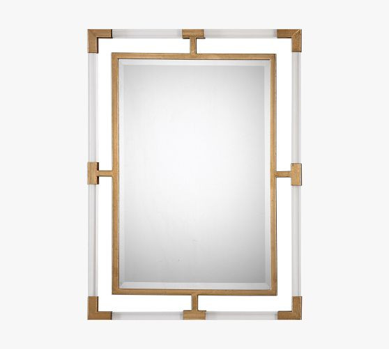 Shana Rectangular Wall Mirror | Pottery Barn (US)