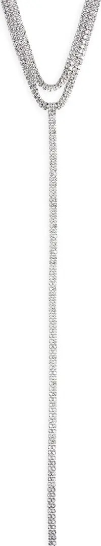 BP. Cubic Zirconia Y-Necklace | Nordstrom | Nordstrom