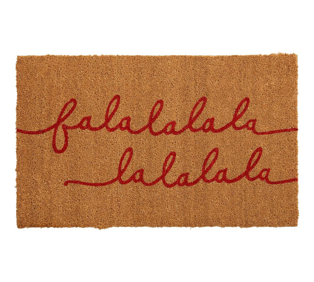 Fa La La Doormat | Pottery Barn (US)