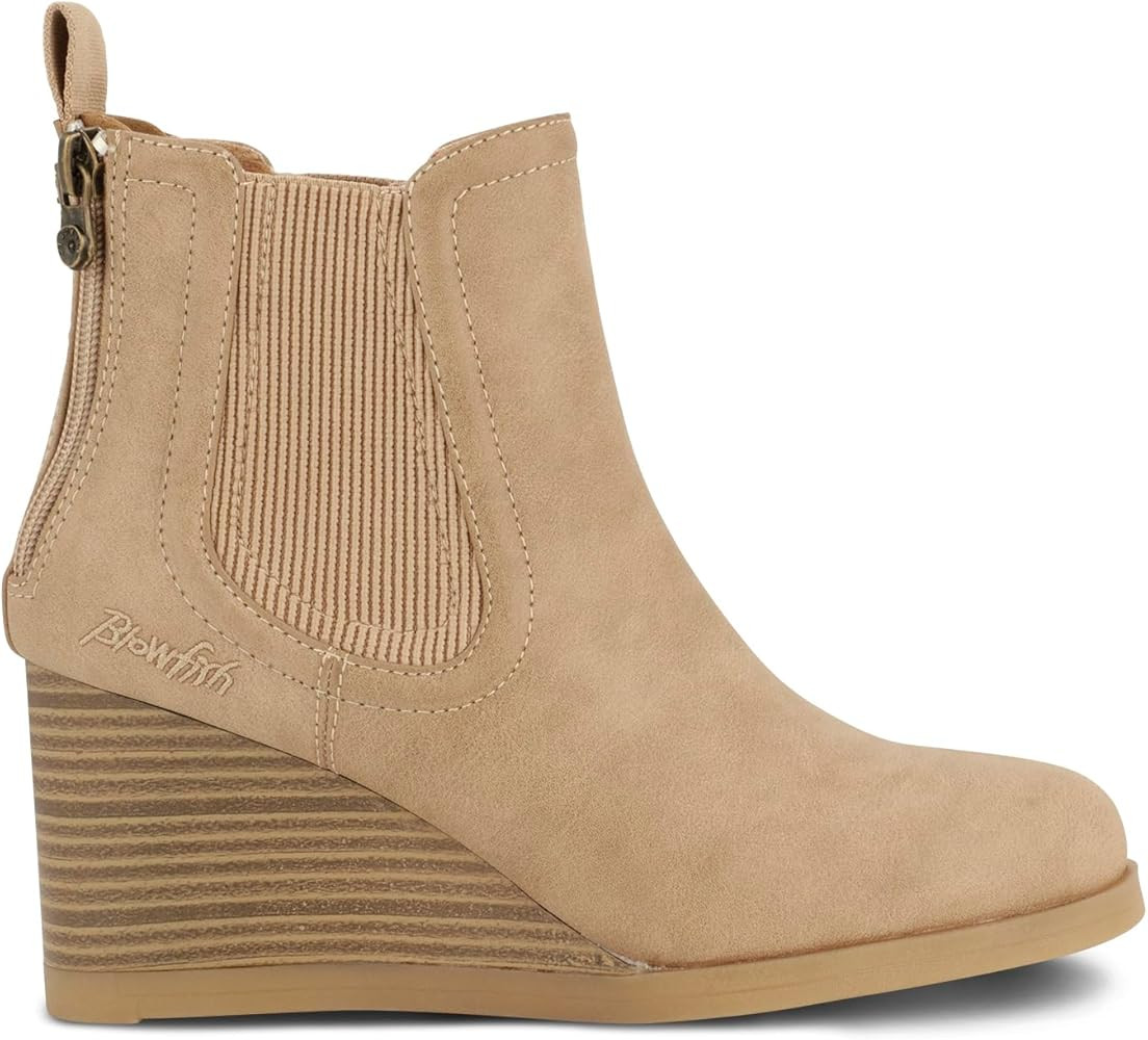 Blowfish Malibu Women's Praline Wedge Bootie | Amazon (US)