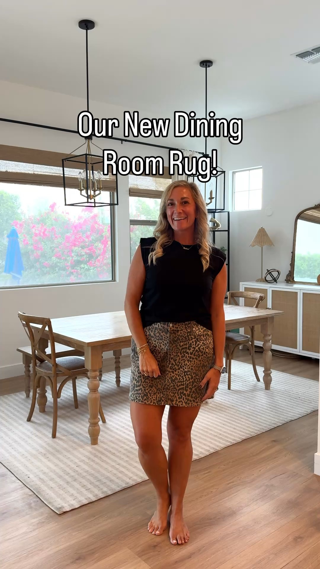 Our new dining room rug and I’m obsessed! It’s so soft and comfortable I love it so much! It’s from @rugsusa-us and it’s linked here!

#LTKHome