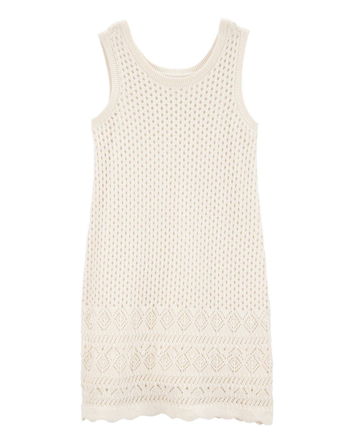Kid Sweater Knit Tank Dress - Ivory - OshKosh | Carter's | Carter's Inc