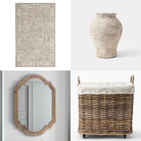 Perfect early spring decor- and most are on sale including my bedroom rug!

#basket #storage #arearug #mirror #walldecor #rusticvase #europeanfarmhouse 

#LTKfindsunder100 #LTKhome