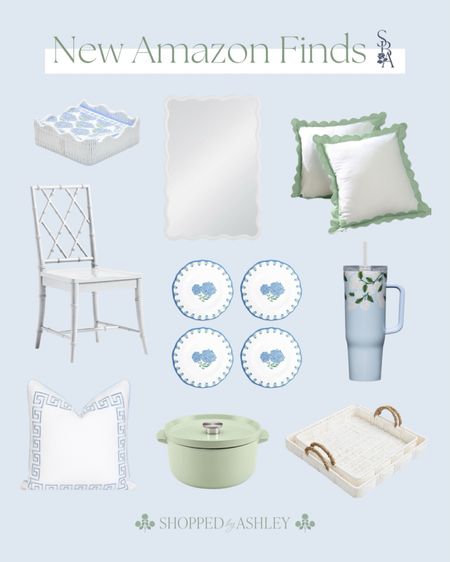 What caught my eye on Amazon this week! 

Amazon home, Amazon finds, found it on Amazon, Grandmillennial Amazon, coastal grandmother, coastal grandma, coastal grandmillennial, Grandmillennial decor, blue and white home decor, hydrangea home decor 

#LTKstyletip #LTKhome