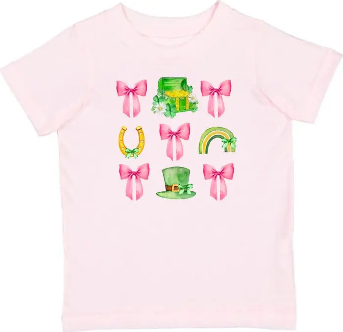 Lucky Bow St. Patrick's Day Short Sleeve T-Shirt | Nordstrom