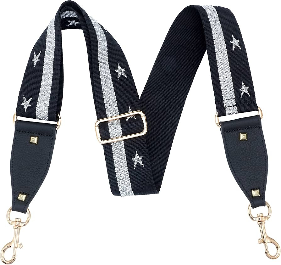 Nefelibata Purse Strap, 2" Wide Full Grain Cowhide End Shoulder Strap Adjustable Replacement,Mult... | Amazon (US)