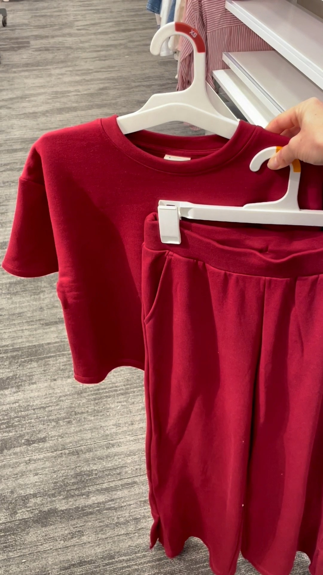 On sale! This matching set is perfect of then you want to be comfy but still need to look put together. I’m 5’4 and the XS pants hit me just right for flats or sneakers 

#LTKSaleAlert #LTKootd #LTKSeasonal